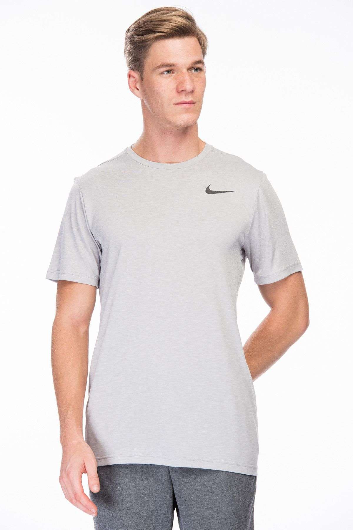 Nike Erkek T-shirt - M Nk Brt Top Ss Hpr Dry