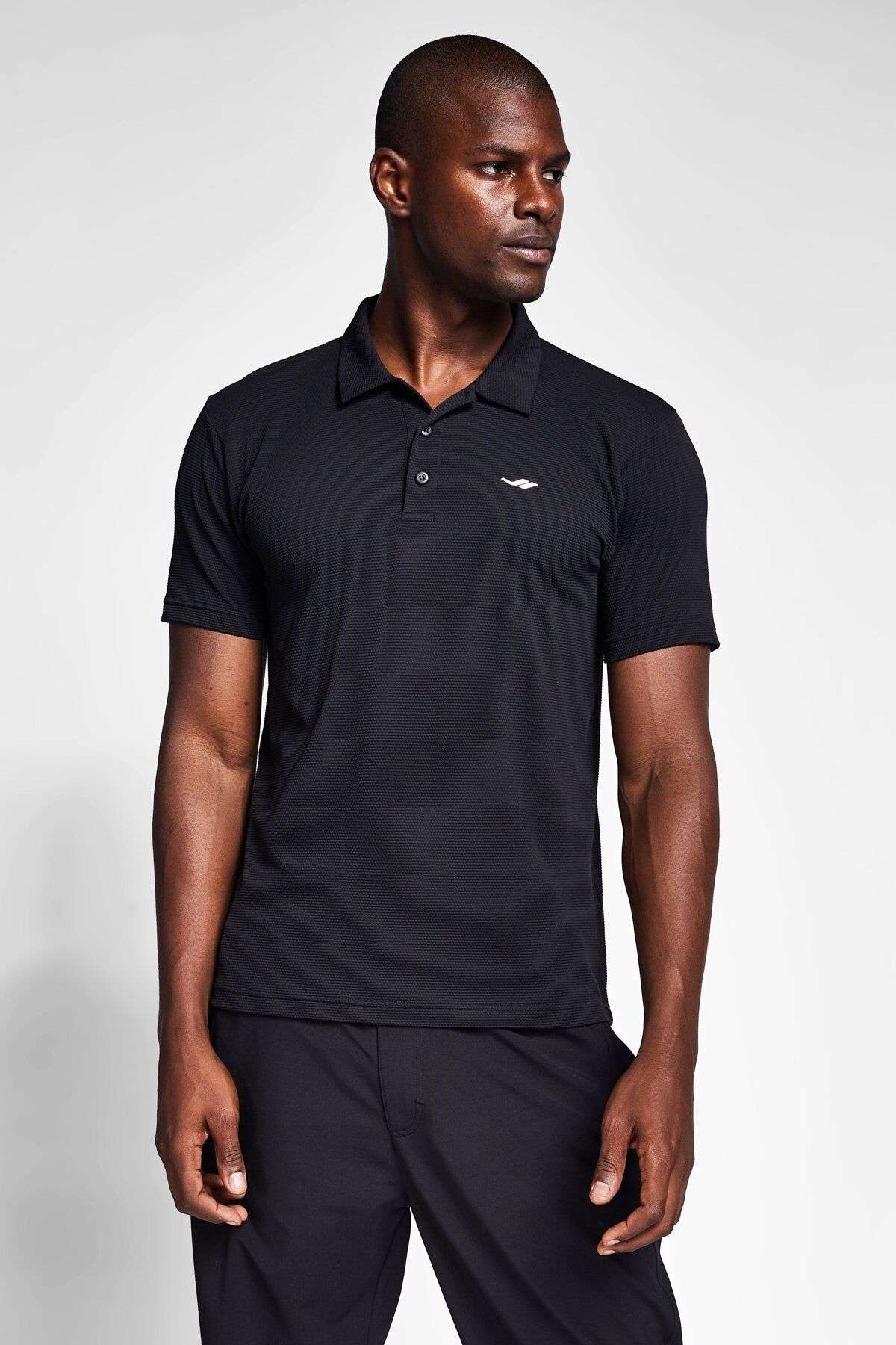 Siyah Erkek T-Shirt 20S-1297-20N
